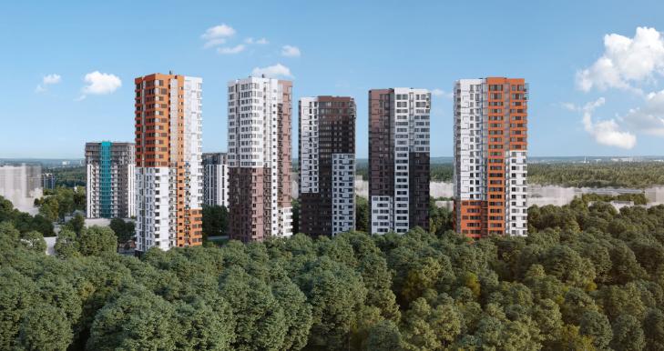 фото ЖК "Одинград. Кварталы Лесной и Центральный" Одинцово - 1